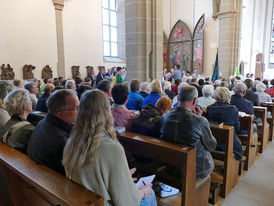 Feierlicher Gründungsgottesdienst der Pfarrei St. Heimerad (Foto: Karl-Franz Thiede)